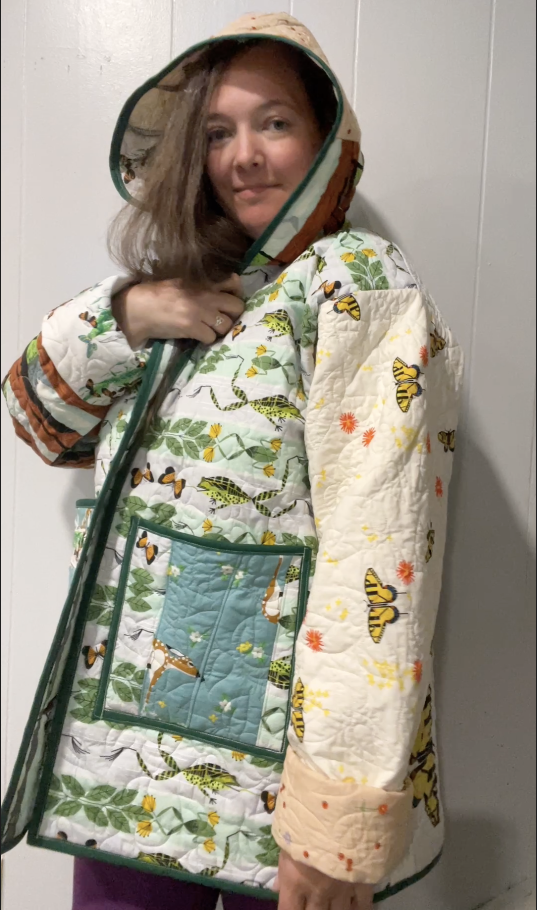 JELADO ”Quilting Jacket Custom” Excellent Condition: JELADO Embroidered Custom Quilted Liner Jacket